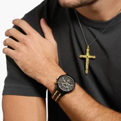 Cheap Herrenuhr Rebel Urban Damen/Herren 18K Vergoldung - 925 Silber|Uhren